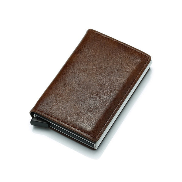 DIENQI Rfid Card Holder Men Wallets Money Bag Male Vintage Black Short Purse 2019 Small Leather Slim Wallets Mini Wallets Thin